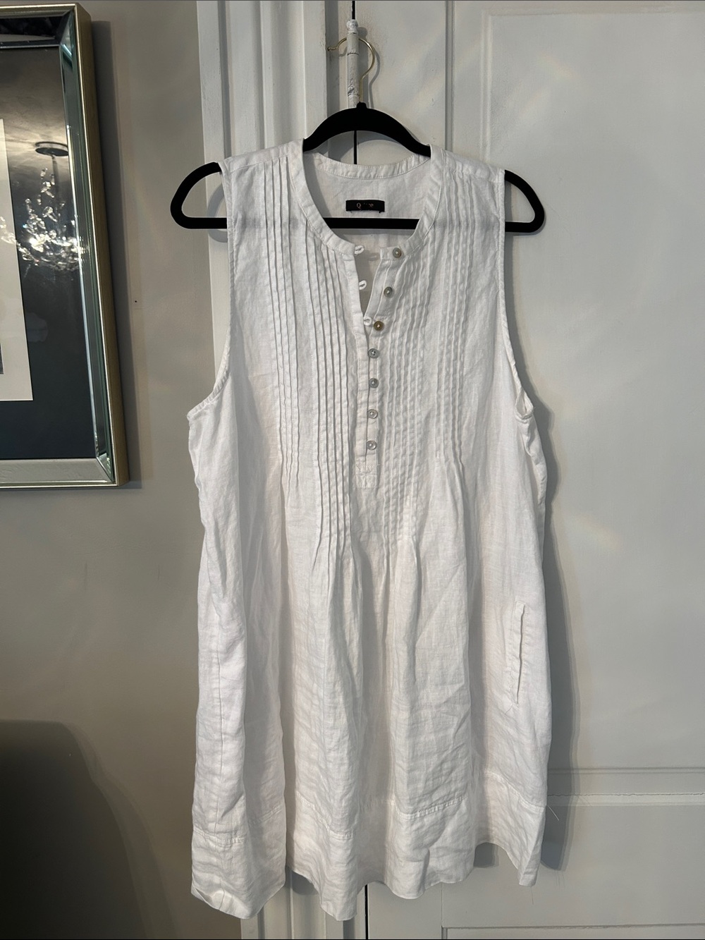 Quince linen dress NWOT